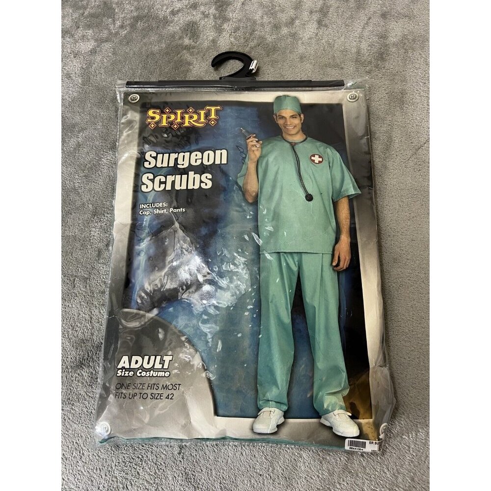 Emergency Room Doctor Surgeon Halloween Adult Costume One Size Fits Most New
